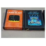 Atari 2600 Games - Laser Blast, Enduro