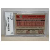 1981 Topps Lou Whitaker Baseball Card - BCCG 9