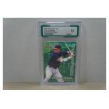 2000 Crown Royale Chipper Jones Baseball Card - AGS 9