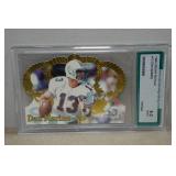 1995 Crown Royale Dan Marino Die Cut Football Card - AGS 9