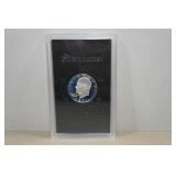 1971 Eisenhower Proof Silver Dollar Coin - 40% Silver