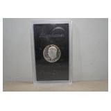 1972 Eisenhower Proof Silver Dollar Coin - 40% Silver