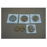 Assorted US Dollar Coins - Eisenhower, Presidential