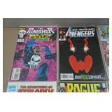 Comic Books - Punisher, Rogue, Avengers