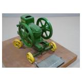 Cast Iron John Deere Motor - Wired for Power