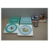 Assorted Collectibles - Avon Plates, Wild Zamboni, Disney