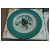 Assorted Collectibles - Avon Plates, Wild Zamboni, Disney