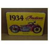 Indian Motorcycle Vintage Style Metal Sign
