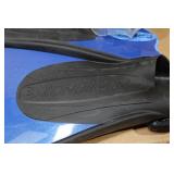 Cressi Adult Rondine Palau Fin Snorkel Set - Fin Size L/XL