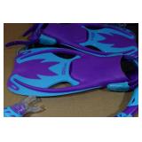 Cressi Blulove Kids Snorkel Set - Fin Size L/XL