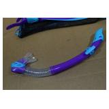 Cressi Blulove Kids Snorkel Set - Fin Size L/XL