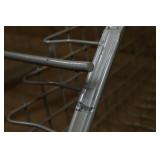 Wire Shelving and Waste Basket