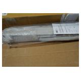 *2* Cordless Magnetic Roman Shades - Grey, 33"x64"