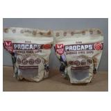 *2 Bags* Boss Dog Procaps Smoked Knee Caps - 2 Caps Each