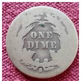 1891-S Liberty Seated Dime