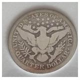 1905-O Barber Quarter