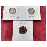 (3) Barber Dimes
