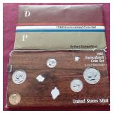 1984 & 1985 U.S. Mint Uncirculated Sets