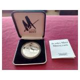 2000 Anchorage, Alaska 1 oz Silver Round