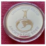 2000 Anchorage, Alaska 1 oz Silver Round