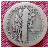 1921-D Mercury Dime - Key Date!