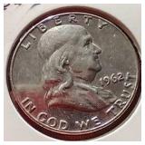 (4) Franklin Half Dollars