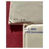 (5) U.S. Mint Uncirculated Sets - 1971-1975
