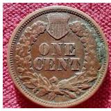 1862 Indian Penny - Partial Liberty