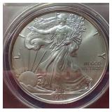 2021 American 1 oz Silver Eagle - ANACS MS70