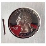 (4) Silver Proof Quarters