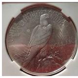 1934 Peace Dollar - PGA MS61