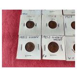 (16) Wheat Pennies in Flips