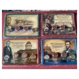 (4) Collectible 2009 Lincoln
