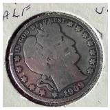 (4) Barber Half Dollars