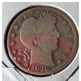 (4) Barber Half Dollars