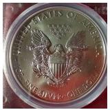 2014-W American 1 oz Silver Eagle - PCGS MS69 First Strike
