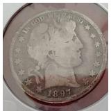 (3) Barber Half Dollars