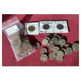 Mixed US Coin Lot - Dollars, Quarters & Vintage Nickels