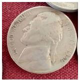 Mixed US Coin Lot - Dollars, Quarters & Vintage Nickels