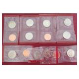 (10) Uncirculated Nickels - All Sealed