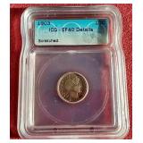 1903 Barber Dime - ICG EF40 (Details)
