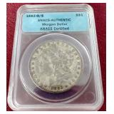 1882-O/S Morgan Dollar - ANACS Certified Authentic