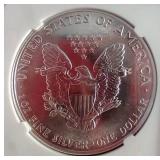 1986(S) American 1 oz Silver Eagle NGC MS68 - First Year