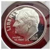 (6) Proof Silver Dimes