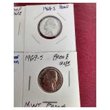 (7) Proof Nickels