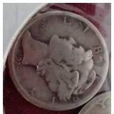 (3) Mercury Dimes - 1920 P/D/S