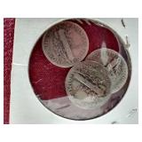 (3) Mercury Dimes - 1920 P/D/S