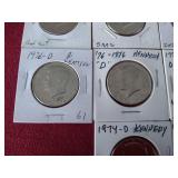 (10) Kennedy Half Dollars - Includes Proof & Uncirculated