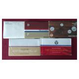 (5) US Mint Uncirculated Sets - 1981, 1984-1987