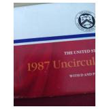 (5) US Mint Uncirculated Sets - 1981, 1984-1987